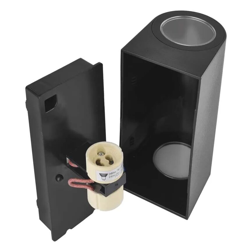 Vanjska zidna svjetiljka OCULUS 2xGU10/7W/230V IP44