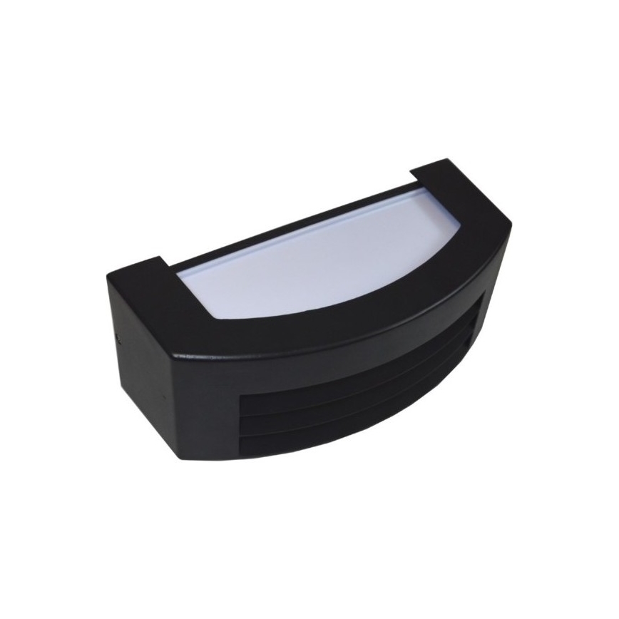 Vanjska zidna svjetiljka OLIANA 1xE27/60W/230V IP54 crna