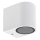 Vanjska zidna svjetiljka PARETE 1xGU10/6W/230V IP54 bijela