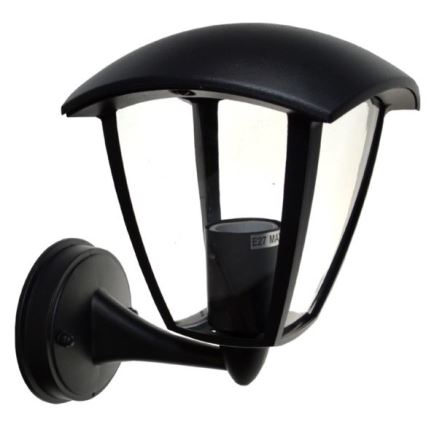 Vanjska zidna svjetiljka SURVA 1xE27/60W/230V IP44 crna