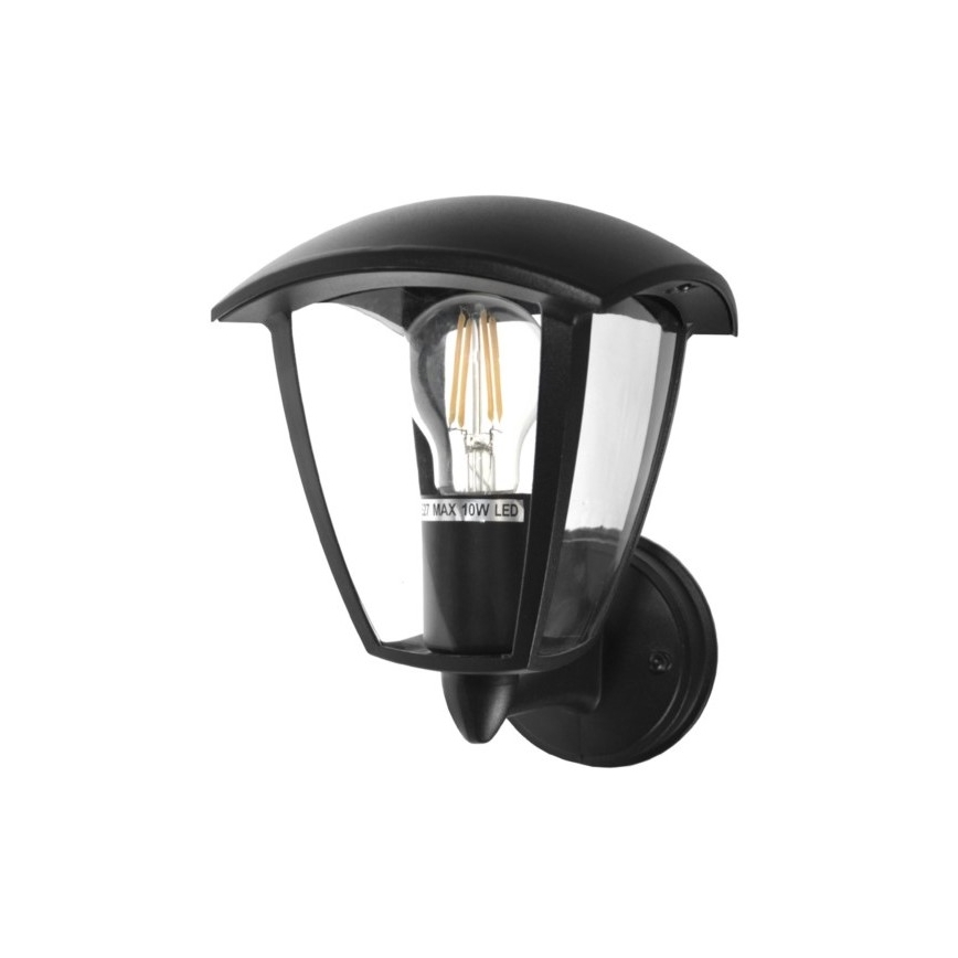 Vanjska zidna svjetiljka SURVA 1xE27/60W/230V IP44 crna