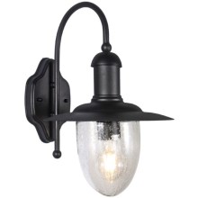 Vanjska zidna svjetiljka TALISA 1xE27/60W/230V IP44 crna
