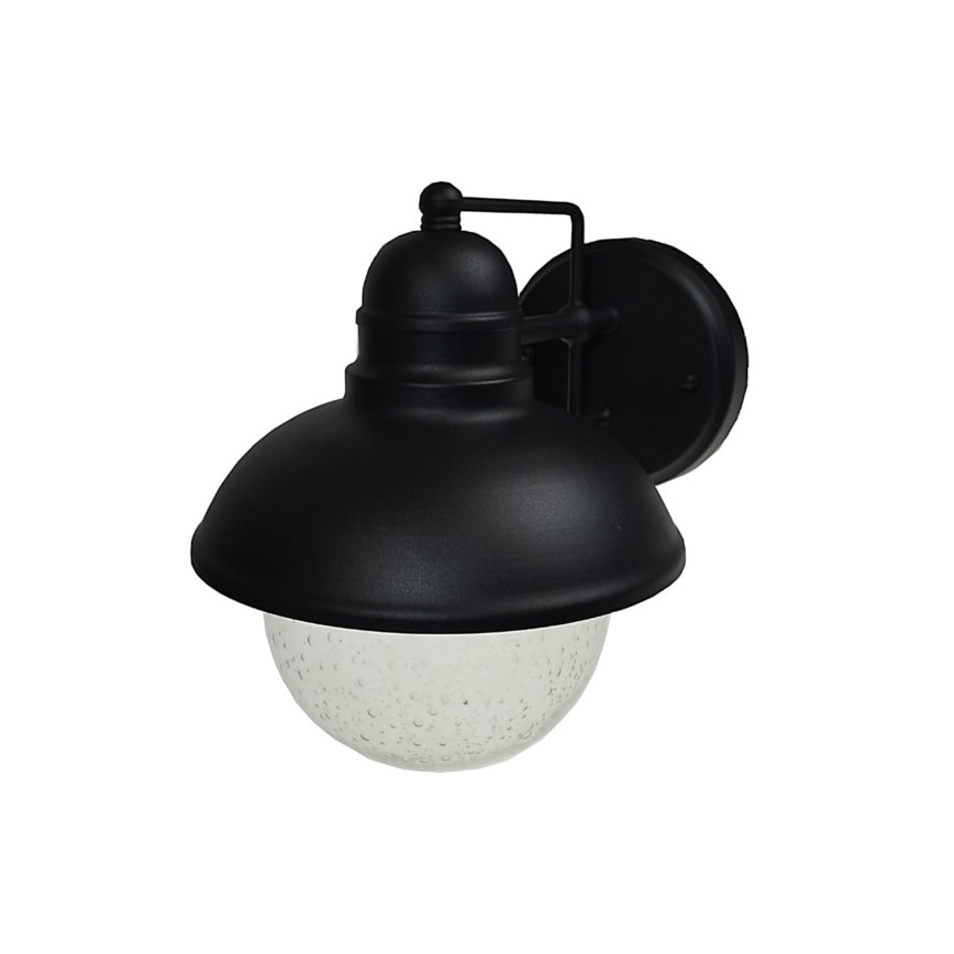 Vanjska zidna svjetiljka WILDA 1xE27/60W/230V IP44 crna