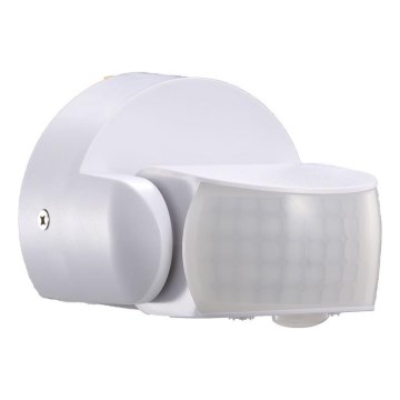 Vanjski infracrveni senzor pokreta 180/360° 600W/230V IP65 bijela