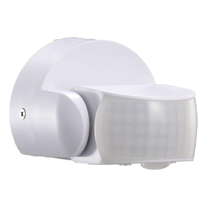 Vanjski infracrveni senzor pokreta 180/360° 600W/230V IP65 bijela