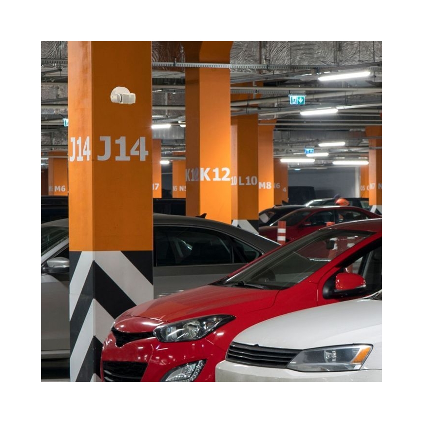 Vanjski infracrveni senzor pokreta 180° 230V IP65 bijela