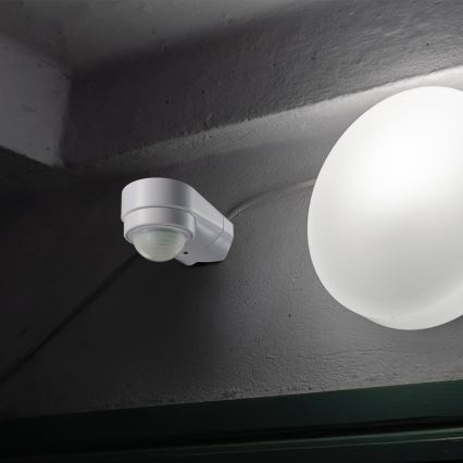 Vanjski infracrveni senzor pokreta 240° 600W/230V IP65 bijela