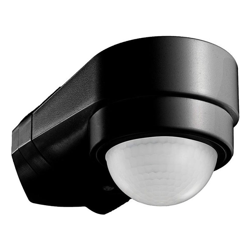 Vanjski infracrveni senzor pokreta 240° 600W/230V IP65 crna