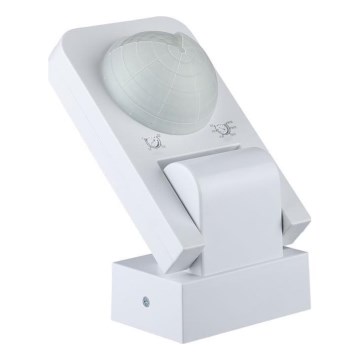 Vanjski infracrveni senzor pokreta 360° 1000W/230V IP65 bijela