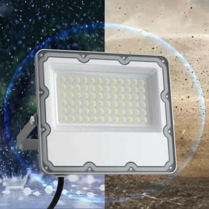 Vanjski LED reflektor LED/50W/230V 4500K IP65 siva