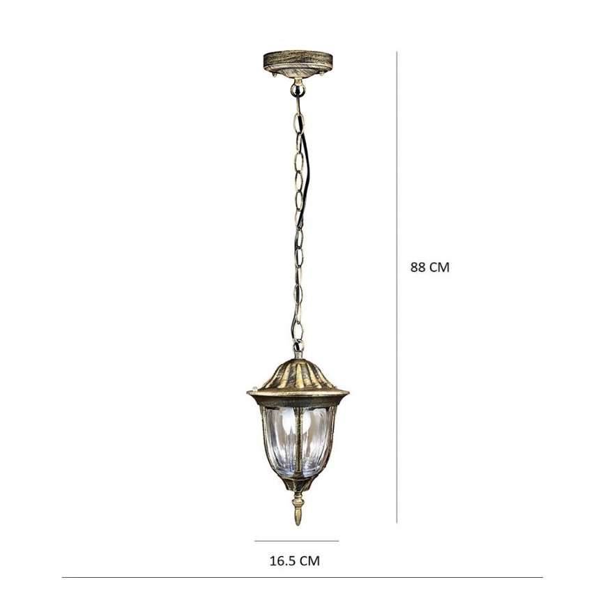 Vanjski luster FLORENCJA 1xE27/20W/230V IP43