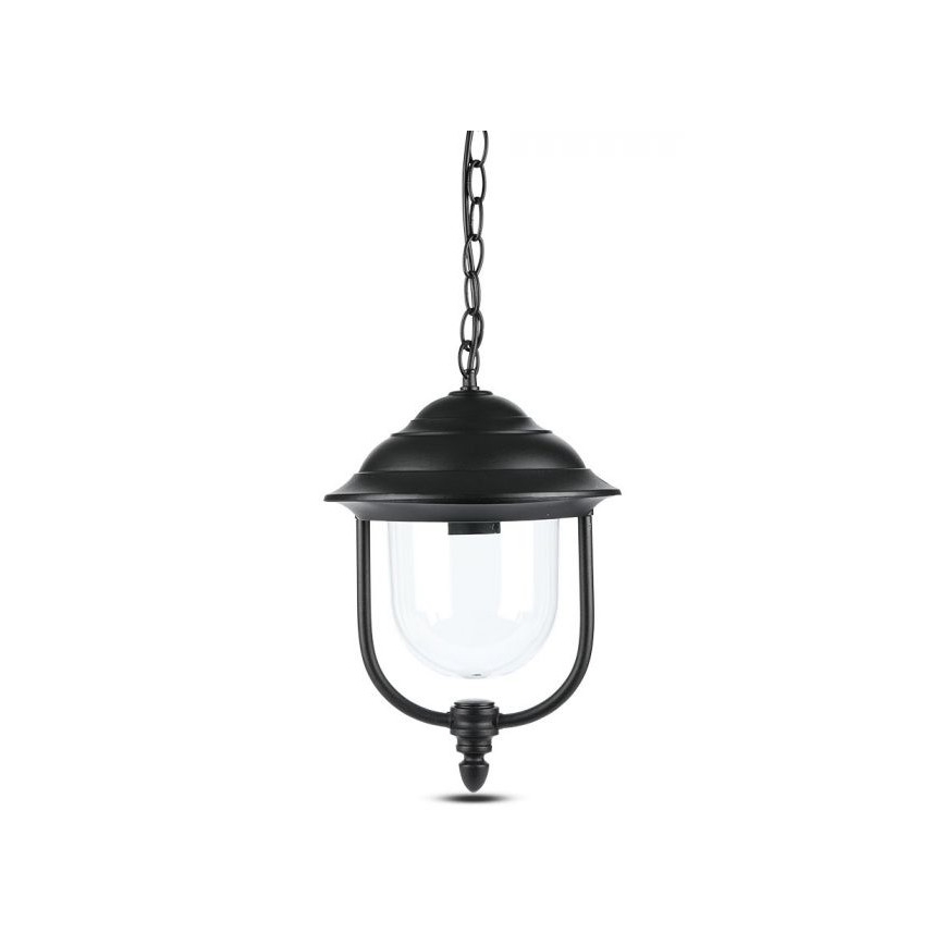 Vanjski luster na lancu 1xE27/60W/230V IP44 crna