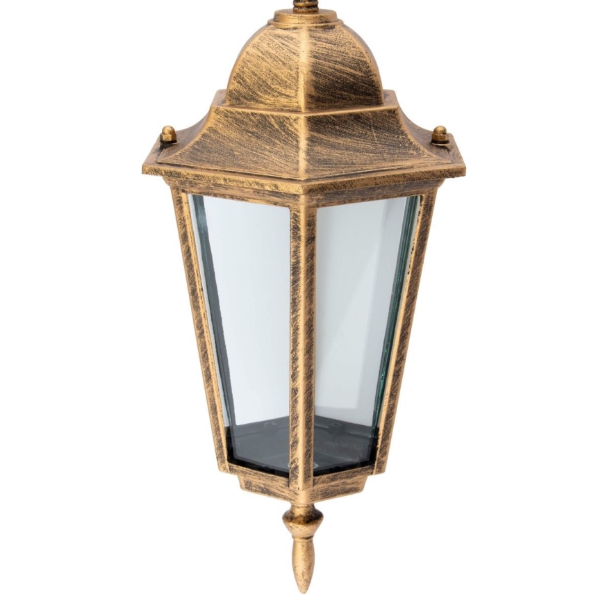 Vanjski luster na lancu 1xE27/60W/230V zlatna IP44