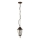 Vanjski luster na lancu ARRAIA 1xE27/15W/230V IP44 bronca patina