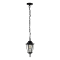 Vanjski luster na lancu ARRAIA 1xE27/15W/230V IP44 crna