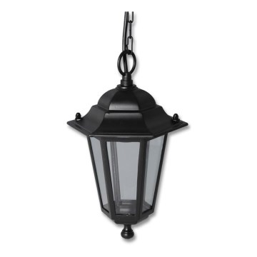 Vanjski luster na lancu LUCERNA 1xE27/60W/230V IP44