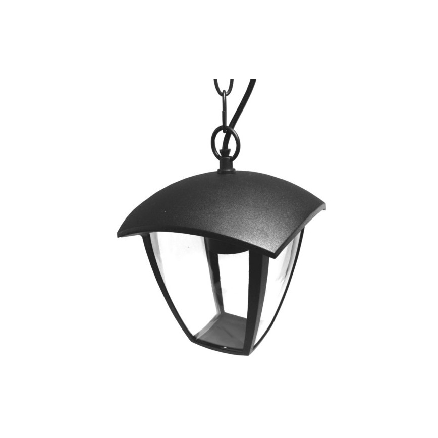 Vanjski luster na lancu SURVA 1xE27/60W/230V IP44 crna