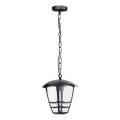 Vanjski luster na lancu TEVIO 1xE27/60W/230V IP54 crna