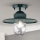Vanjski nadgradni luster EDWARD 1xE27/60W/230V IP44 zelena