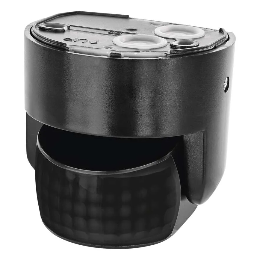 Vanjski PIR senzor pokreta i sumraka 1200W/230V IP65 crni