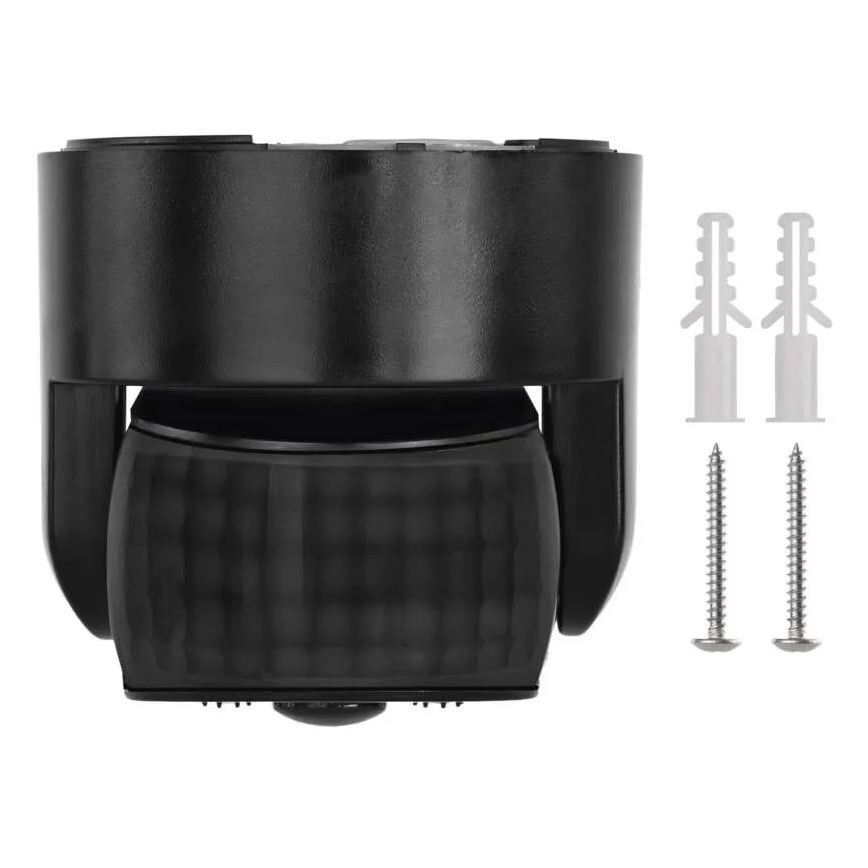 Vanjski PIR senzor pokreta i sumraka 1200W/230V IP65 crni