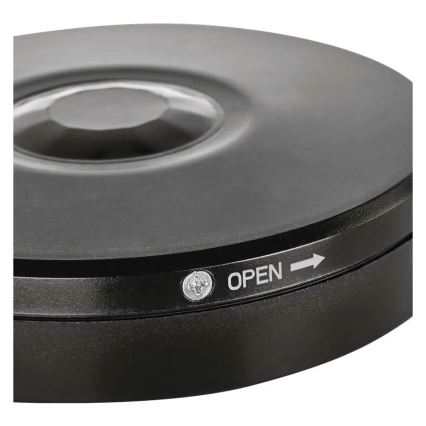Vanjski PIR senzor pokreta i sumraka 2000W/230V IP65, crni
