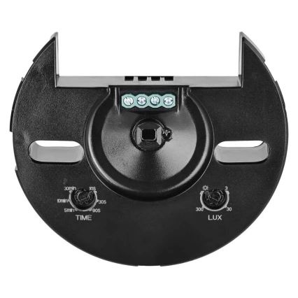 Vanjski PIR senzor pokreta i sumraka 2000W/230V IP65, crni