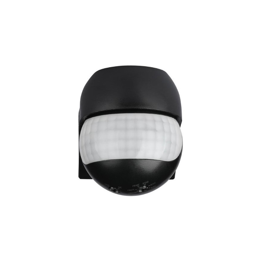 Vanjski senzor pokreta 230V IP44 crna