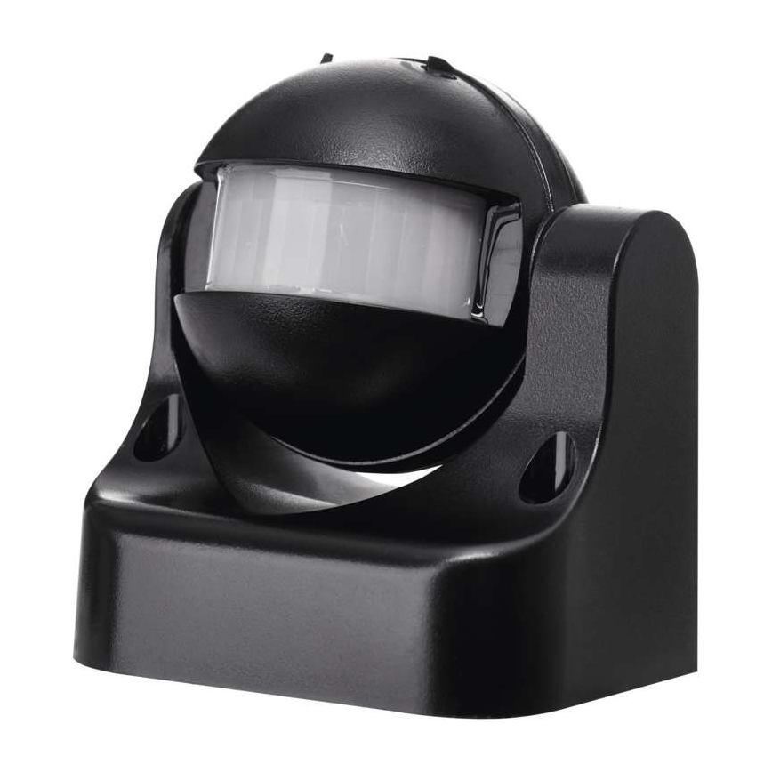 Vanjski senzor pokreta PIR B 180° 1200W/230V IP44 crni