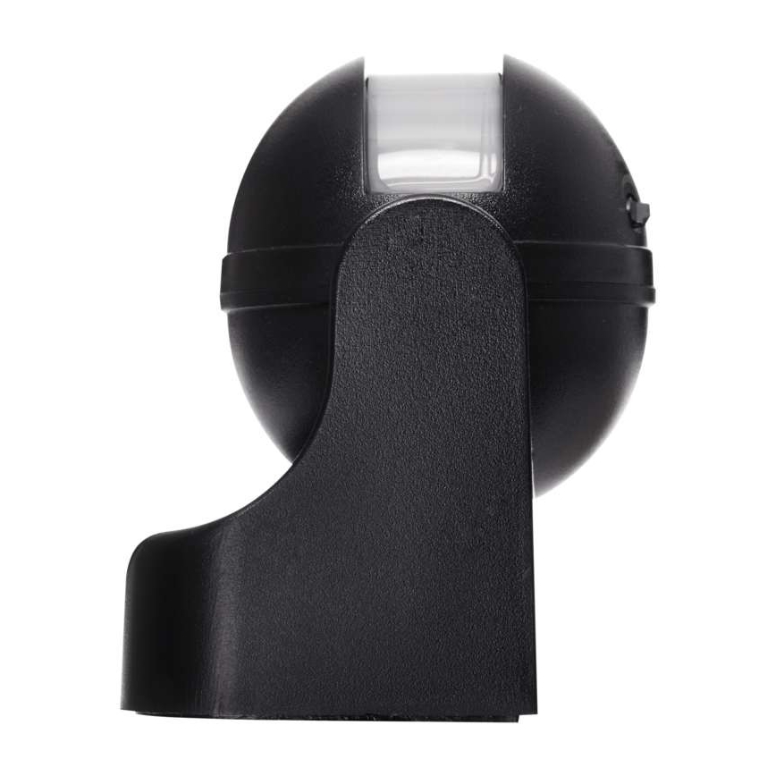 Vanjski senzor pokreta PIR B 180° 1200W/230V IP44 crni