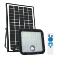Vanjski solarni reflektor sa senzorom LED/30W/6,4V 4000K IP65 6000 mAh + daljinski upravljač