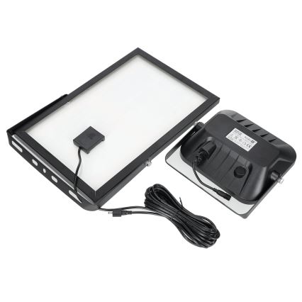 Vanjski solarni reflektor sa senzorom LED/30W/6,4V 4000K IP65 + daljinski upravljač