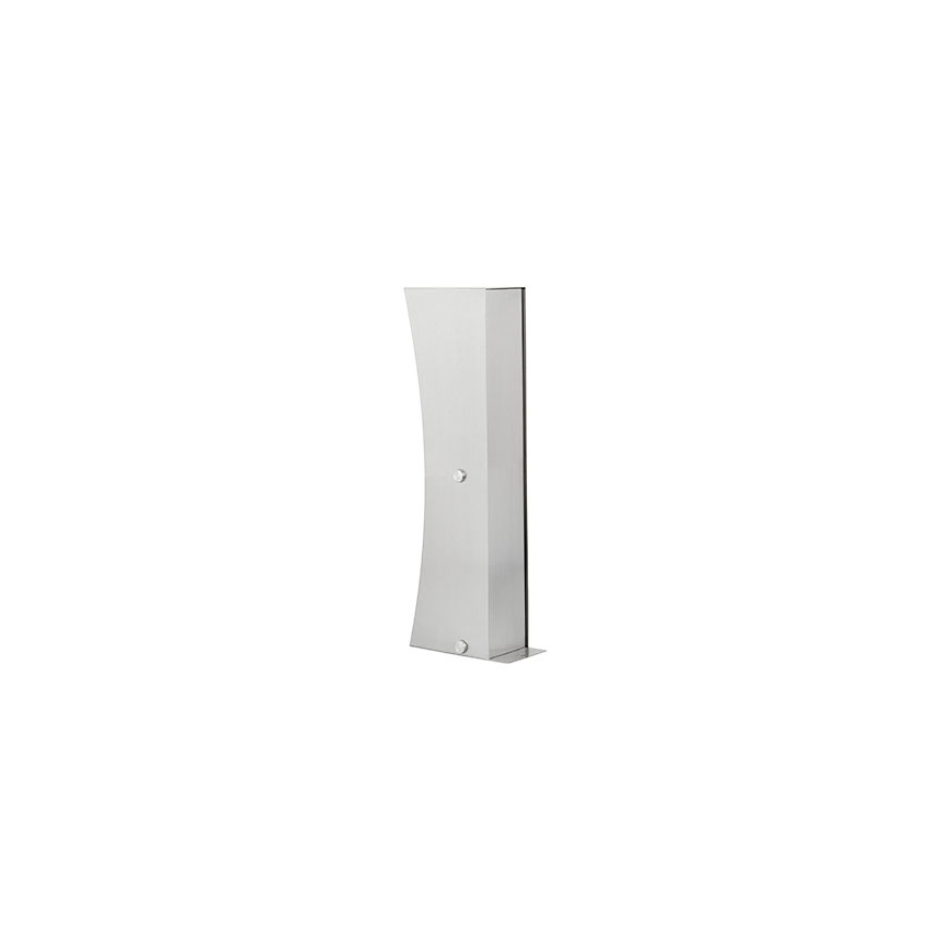 Vanjski stup s 2x SCHUKO utičnicama, 230V, IP44, matni krom