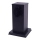 Vanjski stup s utičnicama 1U SCHUKO 230V IP44 20 cm crna