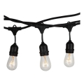 Vanjski svjetlosni niz STRING 15m 15xE27/25W/230V IP54