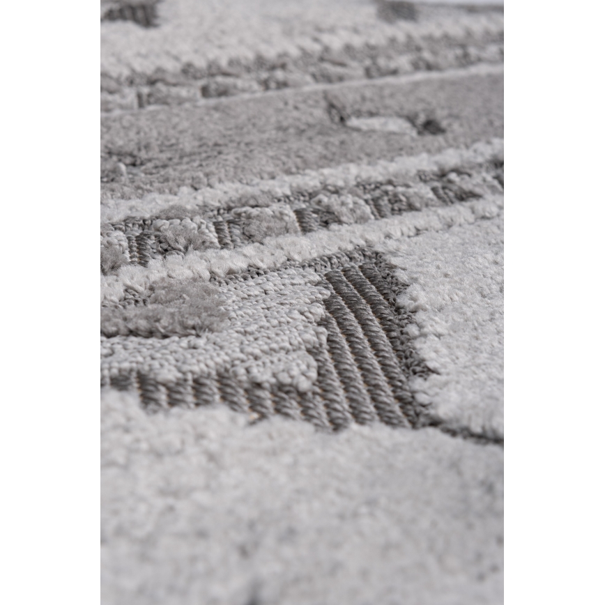 Vanjski tepih CHIARA 120 cm sivi