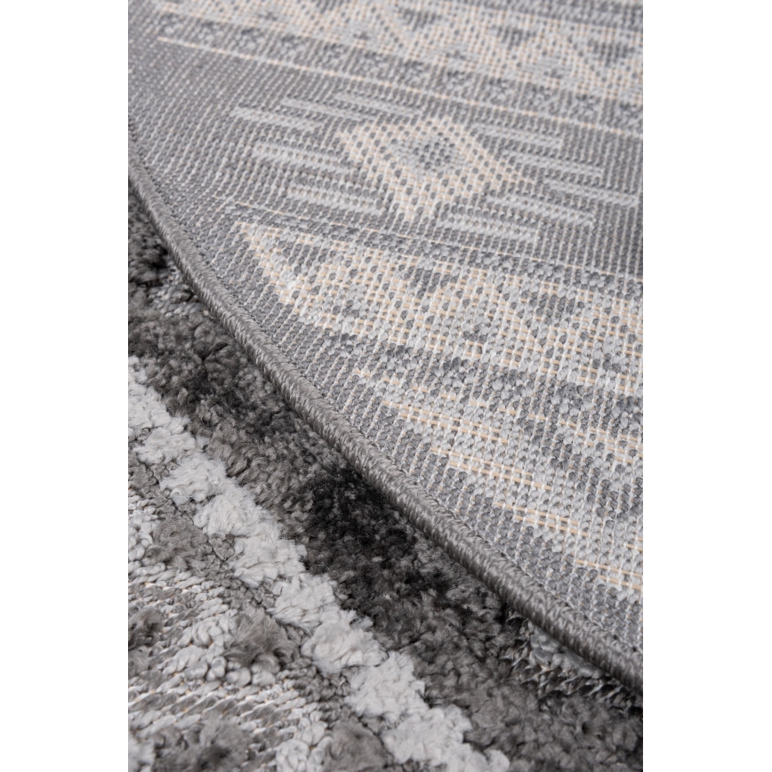 Vanjski tepih CHIARA 120 cm sivi