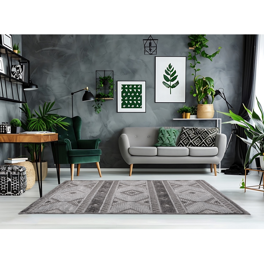 Vanjski tepih CHIARA 120x170 cm siva