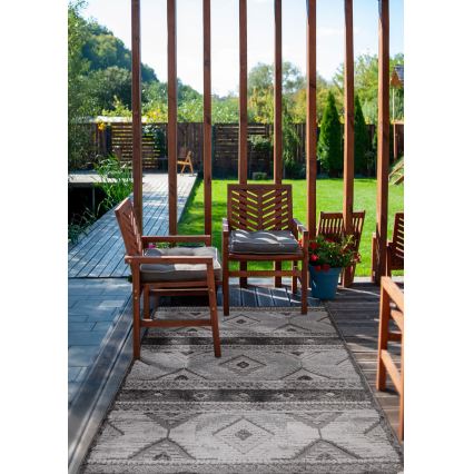 Vanjski tepih CHIARA 80x150 cm siva