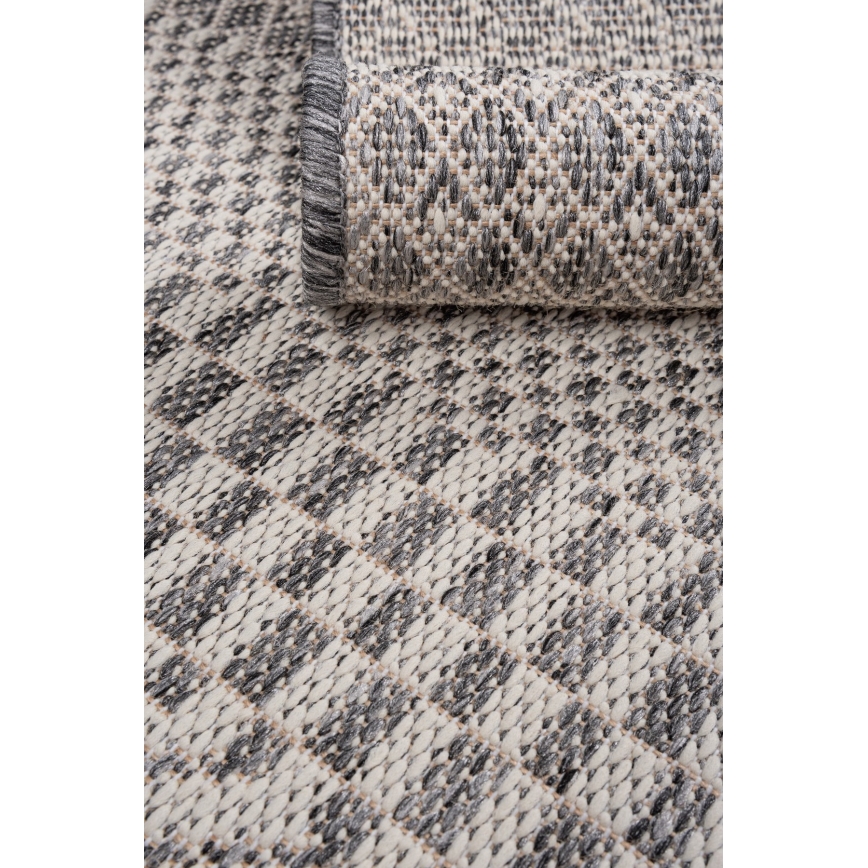 Vanjski tepih EXPRESS 60x100 cm sivi