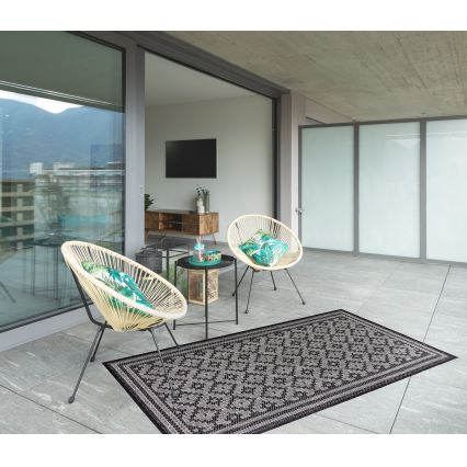 Vanjski tepih EXPRESS NEW OUTDOOR 120x160 cm antracit/siva