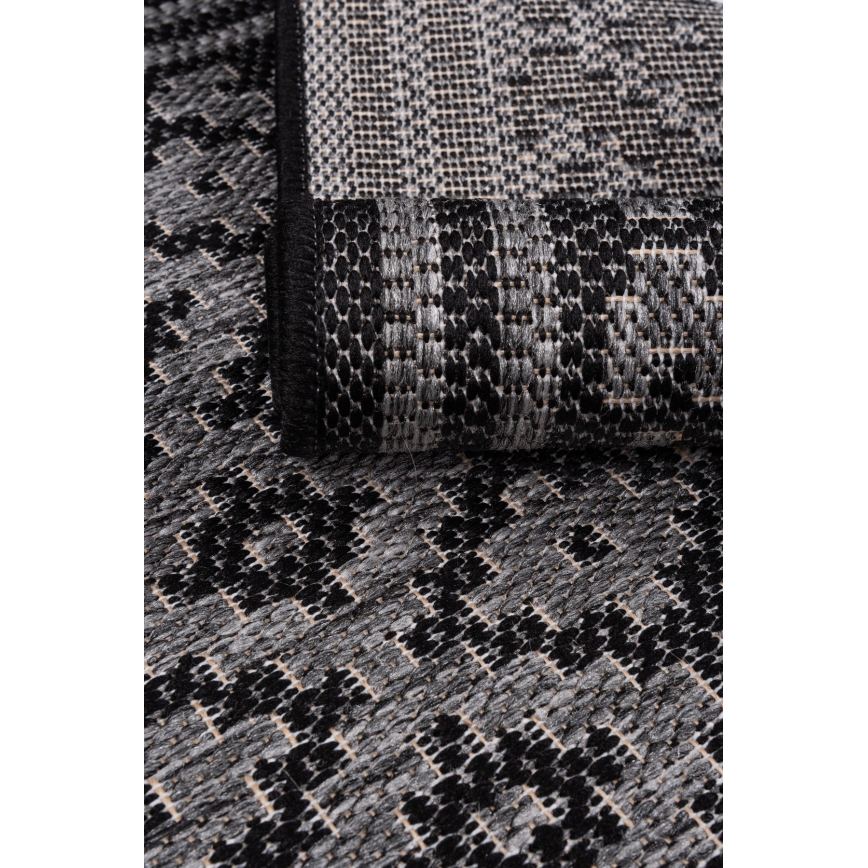 Vanjski tepih EXPRESS NEW OUTDOOR 160x220 cm antracit/siva