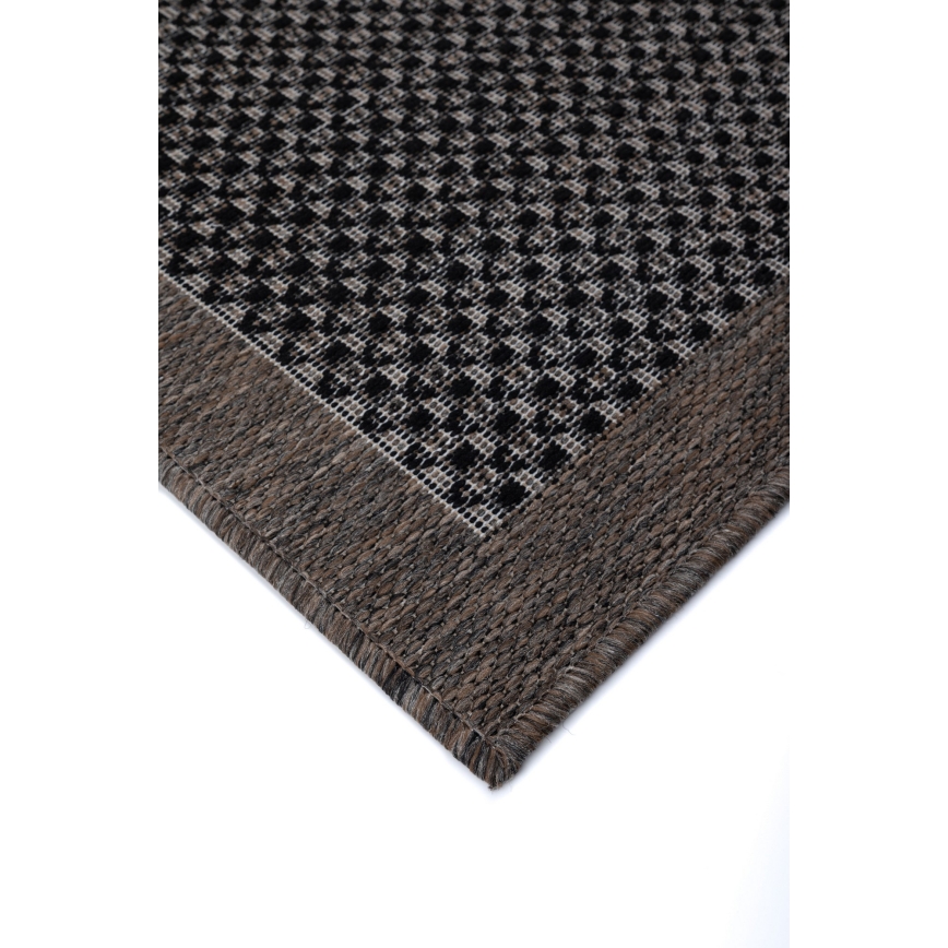 Vanjski tepih EXPRESS NEW OUTDOOR 160x220 cm antracit/smeđa
