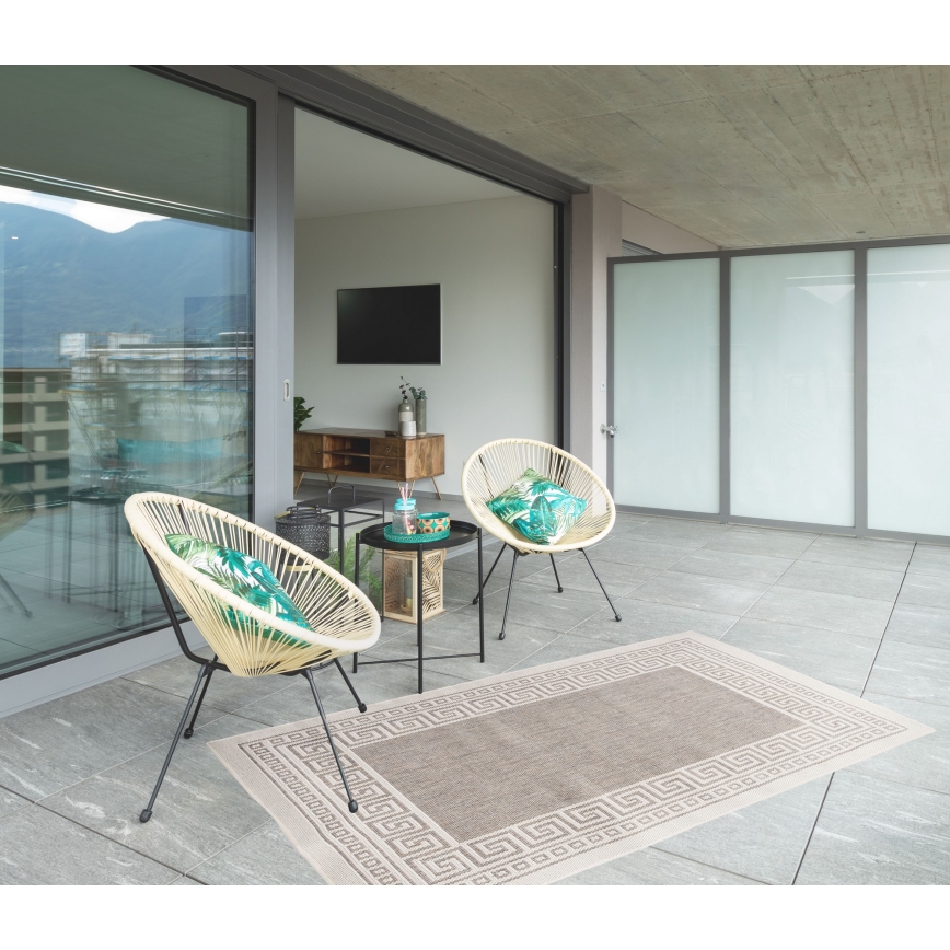 Vanjski tepih EXPRESS NEW OUTDOOR 160x220 cm siv/bež