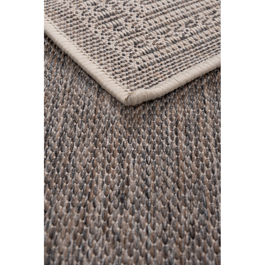Vanjski tepih EXPRESS NEW OUTDOOR 80x150 cm siva/bež