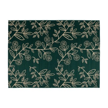 Vanjski tepih JUNGLE 120x170 cm zelena/listni uzorak