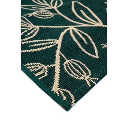 Vanjski tepih JUNGLE 120x170 cm zelena/listni uzorak