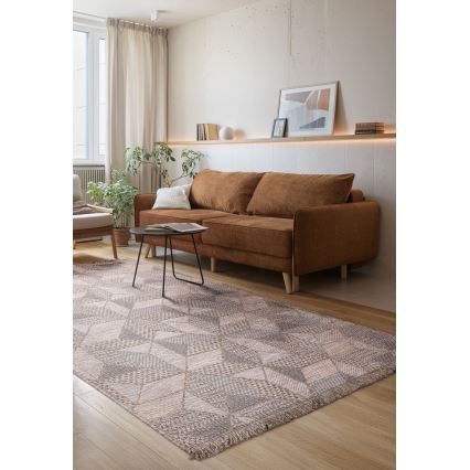 Vanjski tepih ORIA 120x170 cm sivi/bež