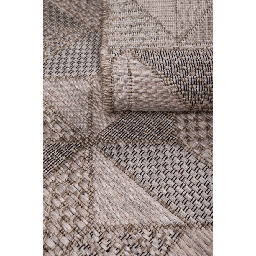 Vanjski tepih ORIA 160x220 cm siva/bež
