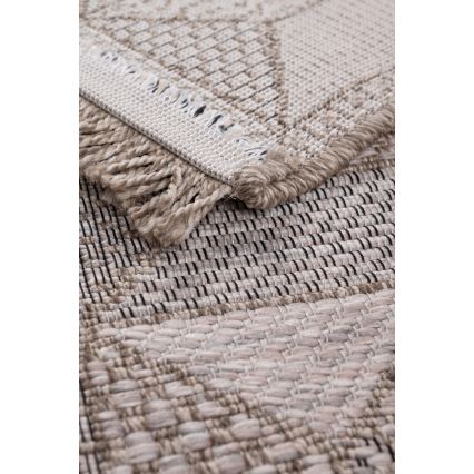 Vanjski tepih ORIA 70x140 cm siva/bež